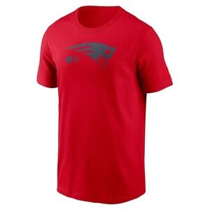 Red New England Patriots Faded Unisex T-Shirt